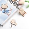 Hickory Wood Animal Hook Cute Design Wall-Mounted Hook Decoration Key Hanging Hook  Wardrobe