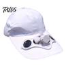 Women's Men's Summer Fishing Cap Solar Power Cool Fan Beach Boater Hat Gift