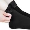 New velvet women winter warm thicken thermal socks soft casual solid color sock wool cashmere home snow boots floor sock 1pairs