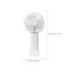 Yonrjhukm Handheld Fan Usb Rechargeable Mute Desktop Dormitory Small Fan Portable Outdoor High Wind Power Mini Handheld Fan