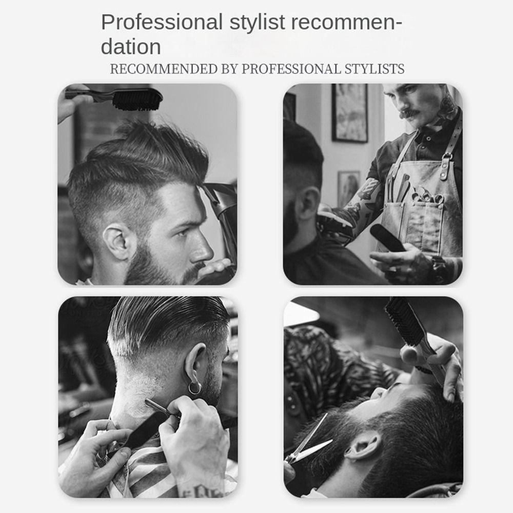Vintage Double-sided Comb Small Size Multi-functional Comb 2-in-1 Styling Comb  Barber's Hair Brush