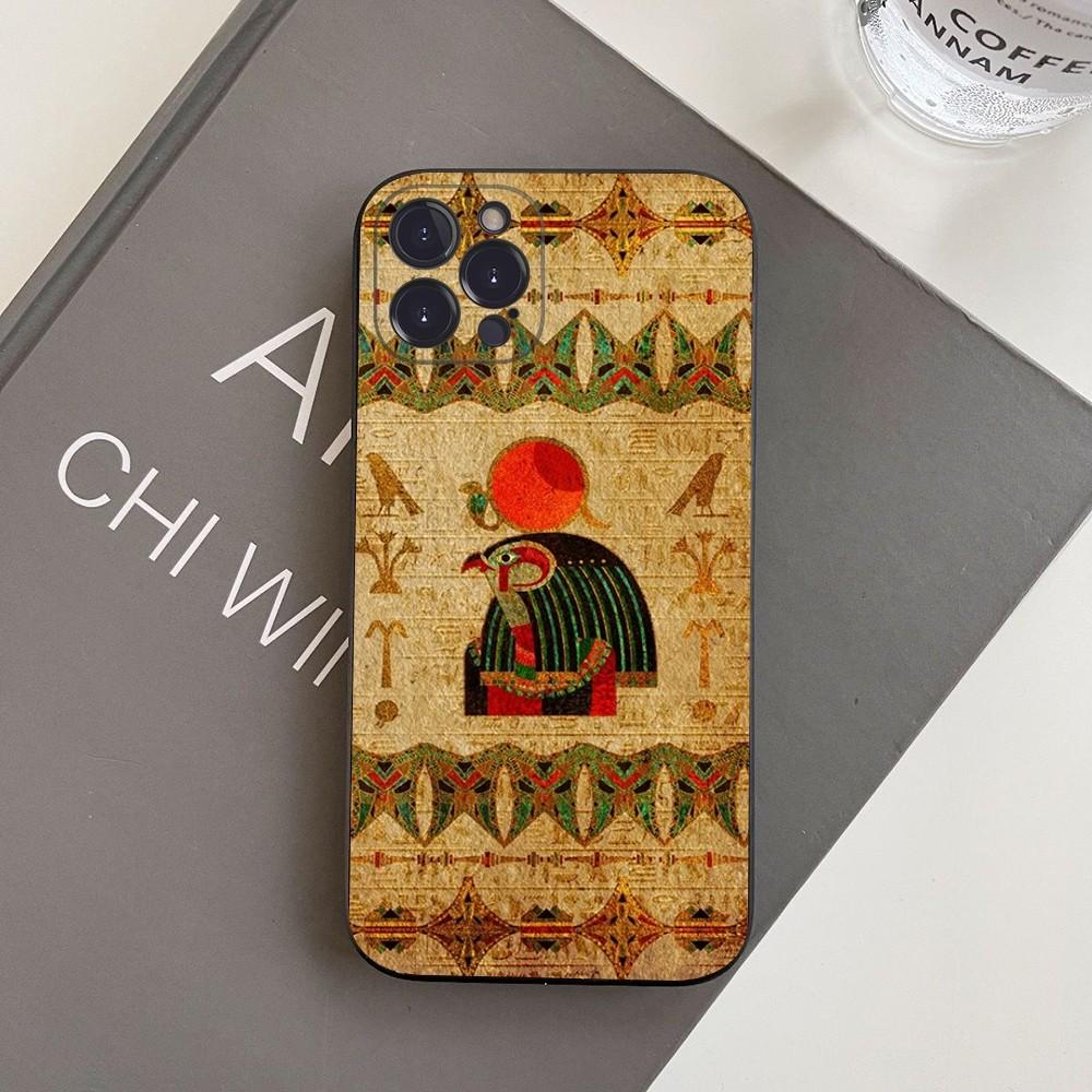 Egypt Nefertiti Anubis Ankh Phone Case For iPhone 15 14 11 12 13 Mini Pro XS Max Cover 6 7 8 Plus X XR SE 2020 Funda Shell