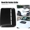 Motorhuvs Scoop-skydd, ABS Kolfiber Motorhuvs Scoop-skydd Universellt för Bilmodifiering Ersättning (Kolfiber)