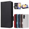 Samsung M55/C55 5G Leather Phone Case with Card Holder, Stand, and Lanyard