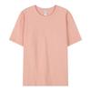 YPRS210g oversize double yarn pure cotton short-sleeved T-shirt for men and women, white heavy loose trendy bottoming shirt