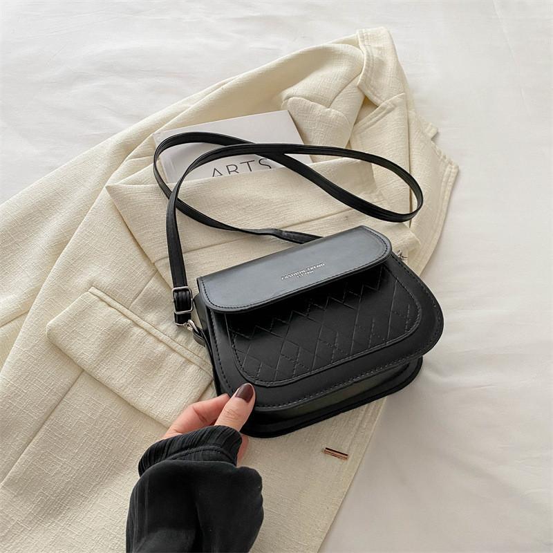 Trendy Street Style Pu Leather Crossbody Bag Small Square Shoulder Bag For Women