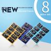 Intelligence 8Pcs/Set Solution Ring Metal Montessori Puzzle Wire Mind Brain Teaser Puzzles Educational Toys For Children Adults