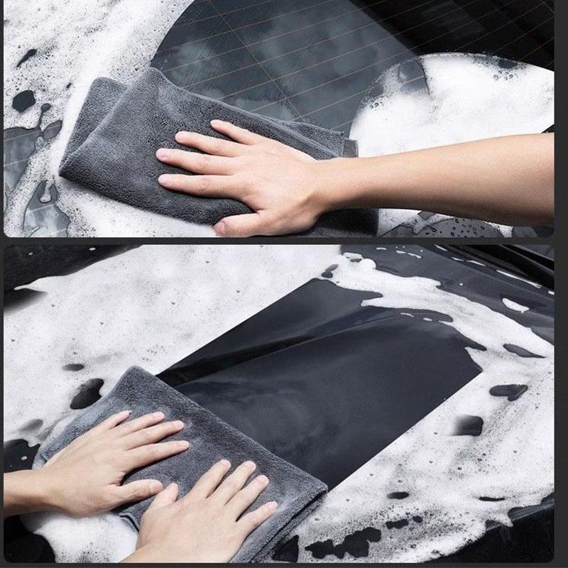 Premium Car Cleaning Towels-Soft Microfiber,Scratch-Free,car Accessories,for Mercedes Benz AMG W203 W206 W220 W205 W140 W169