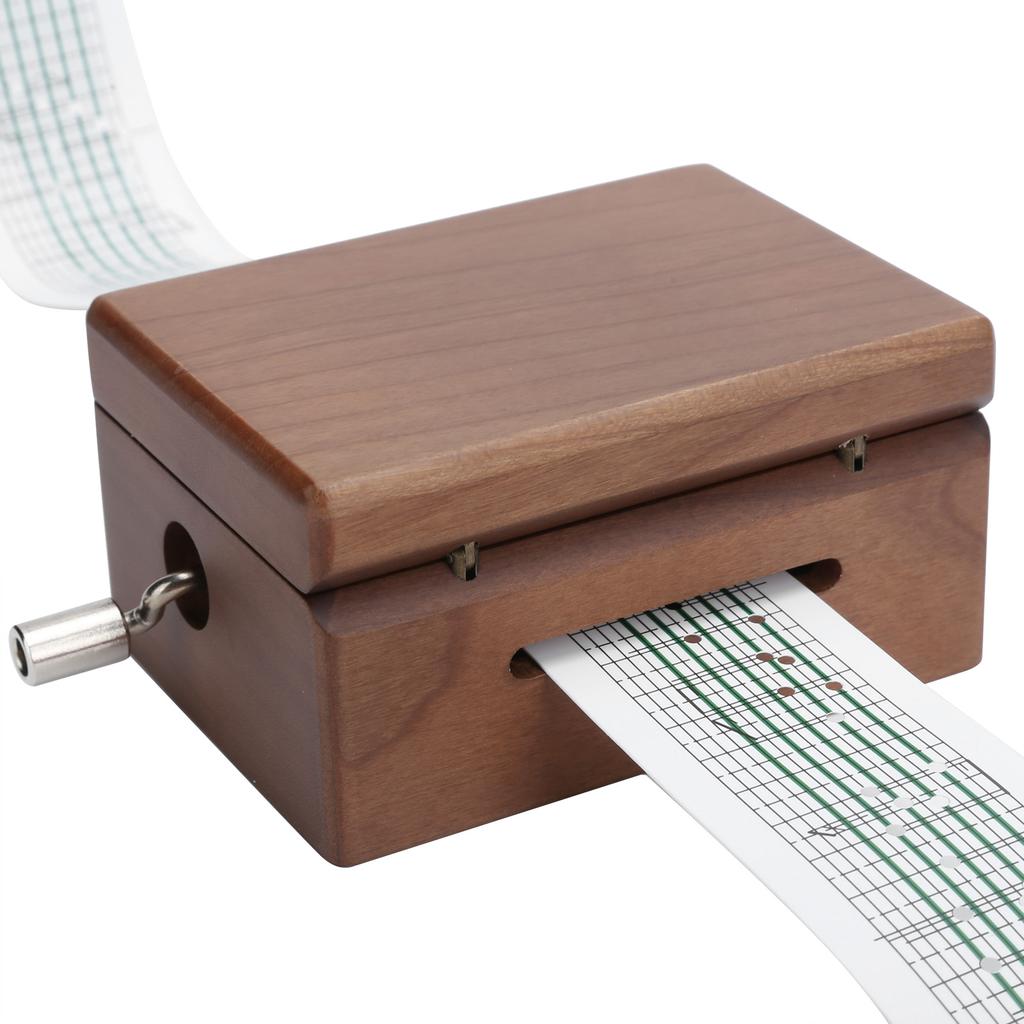 Paper Strip DIY Music Box Handcrank Musical Box Gift Boys Girls Children Birthday Christmas
