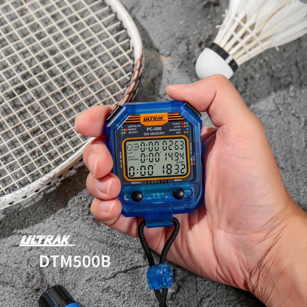 DTM500B Sports Stopwatch - School & Competition Timer for Coaches and Teachers Red DTM500A