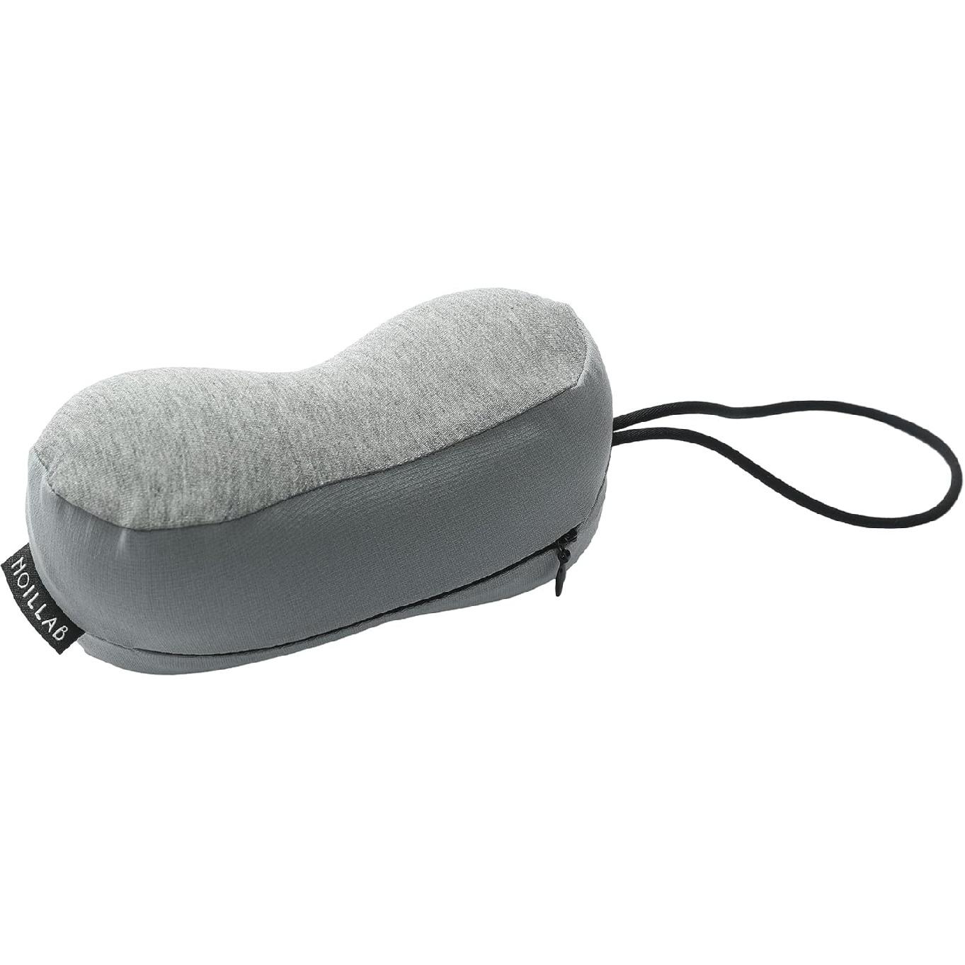 Small Travel Neck Pillow 100% Pure Memory Foam Nap Pillow, Super Soft Neck Support Travel Pillow