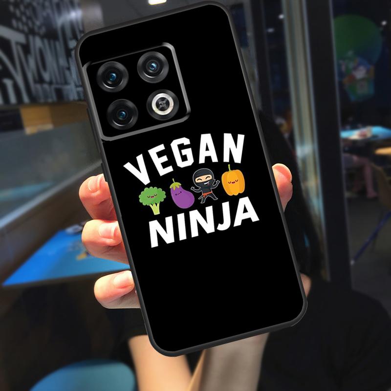 Vegan Pattern Funda For OnePlus 12 12R 13 R 11 9 10 Pro 8T 9RT 10T OnePlus Nord N20 N30 CE 4 2 3 Lite Case