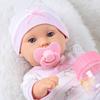 30CM Waschbar Lebensechte Weiche Hand-gemalt Simulation Baby Reborn Puppe Kinder Begleiten Spielen Puppe