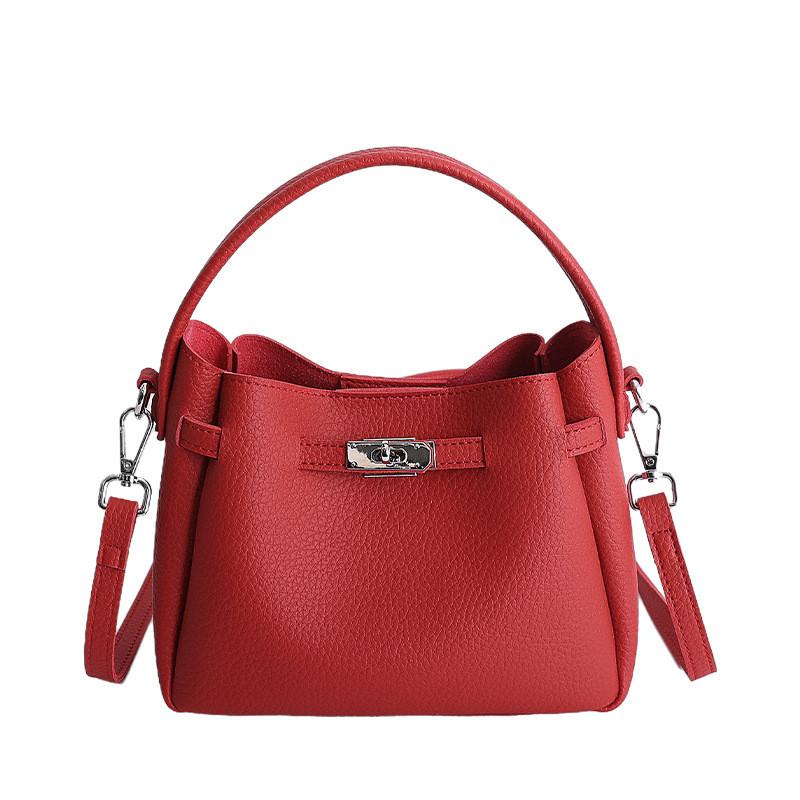 Water Bucket Bag For Women With Magnetic Closure And Faux Leather Interior For Daily Use