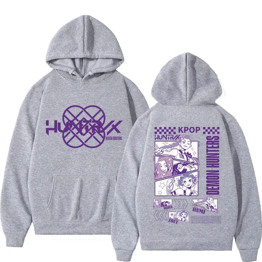 K-pop Devil May Cry movie graphic printed hoodies, men's and women's pullovers, street Harajuku tops and clothing