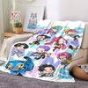 1Pc Fantasy Tiger Girl Blanket For Couch Bed Plush Cozy Fuzzy Blanket Super Soft Warm Blankets For Fall And Winter 0918191