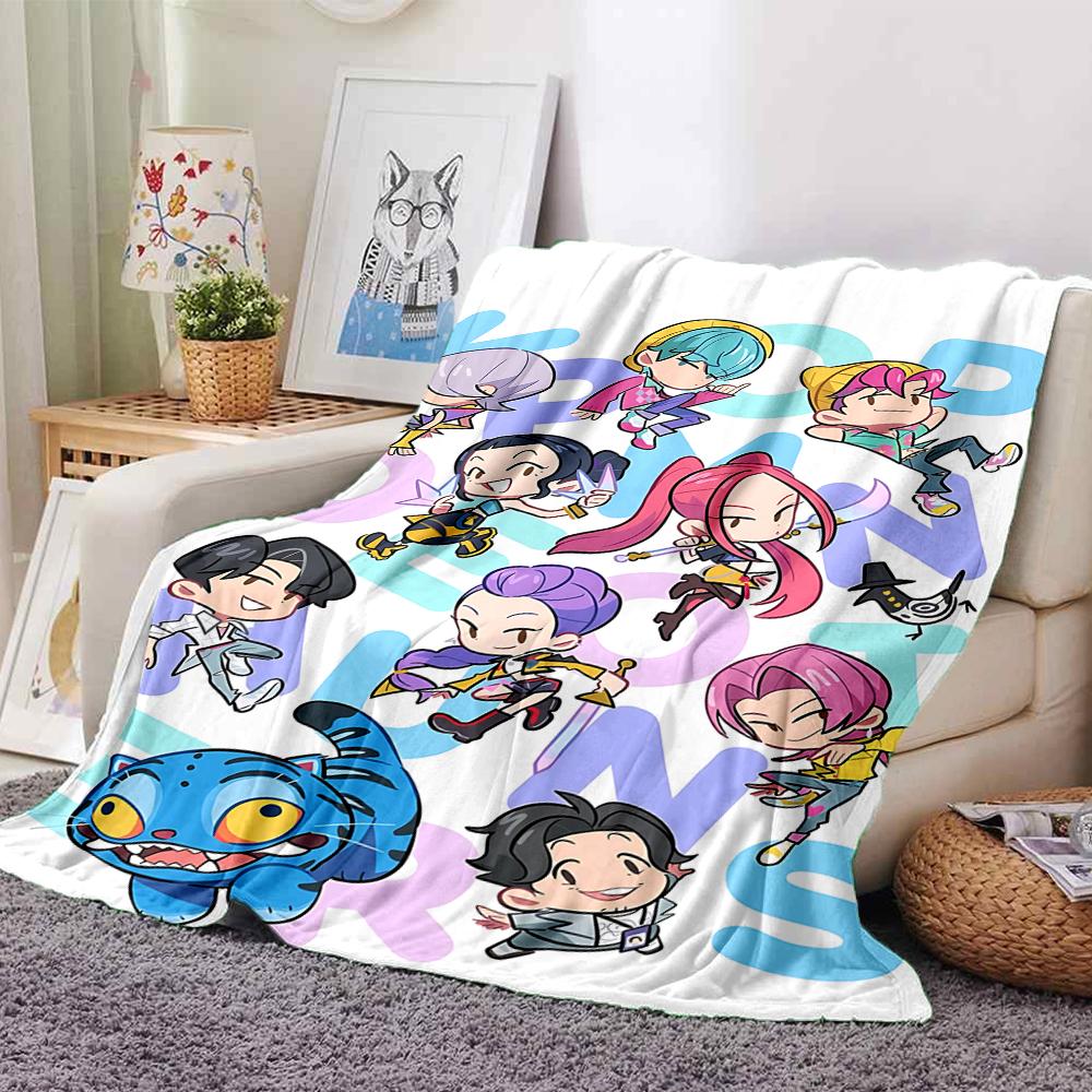 1Pc Fantasy Tiger Girl Blanket For Couch Bed Plush Cozy Fuzzy Blanket Super Soft Warm Blankets For Fall And Winter 0918191