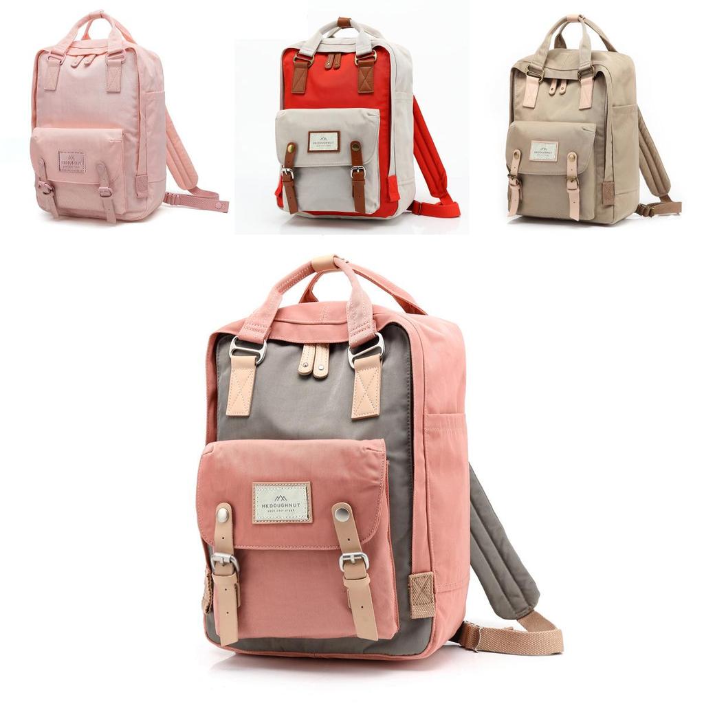 Zaino in Nylon Stile Donut Dolce Nx Per Donne Casual Fresco Design Spazioso