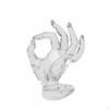 OK Gesture Band Display Stylish Design Jewelry Stable Base Hand Shaped