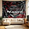 Custom Name Personalized Superhero Print Tapestry, Wall Art Decor, Bedroom, Dorm, Apartment, LivingRoom, Party Backdrop, Gift for Birthday