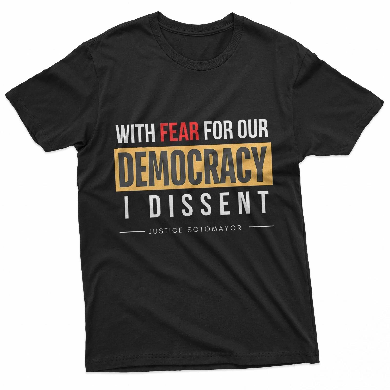 With Fear for Our Democracy T-Shirt M