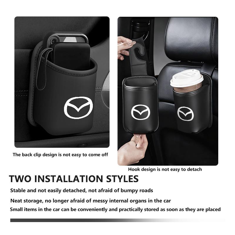 Car Door Beverage Racks Cup Holder Phone Key Storage Box For Mazda Axela Speed 6 CX3 CX4 CX5 CX7 CX8 CX9 MS Demio FF9