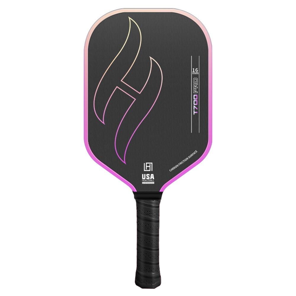 Frosted Surface Pickleball Rackets Carbon Fiber Pickle Ball Paddle Professional Game Supplies фиолетовый
