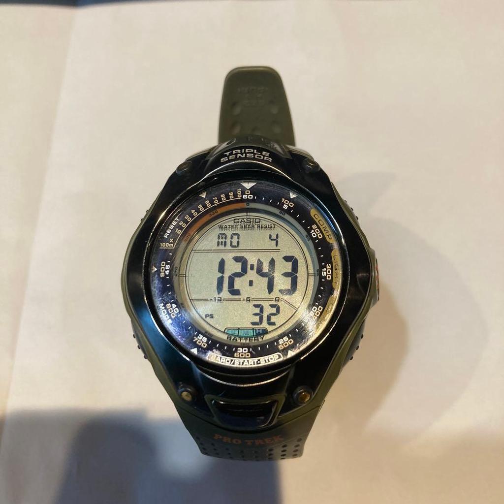 Used CASIO PROTREK PRG-70J