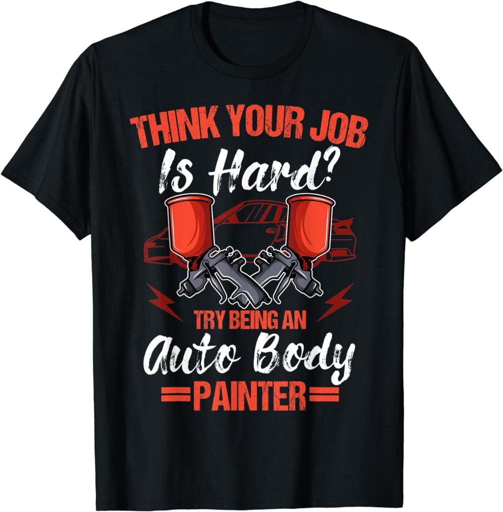 NEW Auto Body Painter Automotive Car Paint Technician Spray Best T-Shirt S-3XL