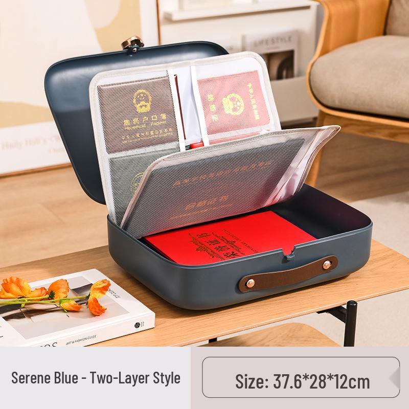 Star You Document Organizer: Home Vaccine Booklet, Family Passport, Instruction Manual, Business License, and Certificate Storage Box.