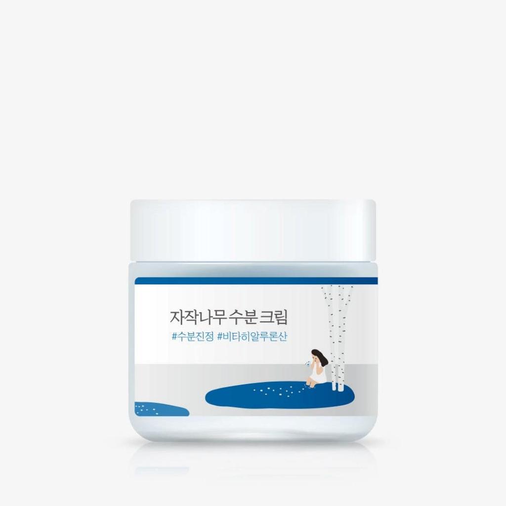 ROUND LAB Birch Juice Moisturizing Cream Hydrating Barrier Repair Face Cream 80ml