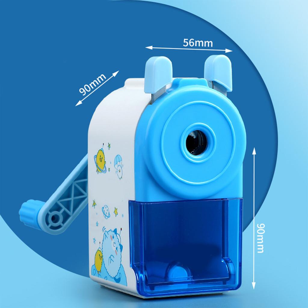 Pencil Sharpener Automatic Manual Pencil Sharpener Students Portable Pencil Sharpener for School Dormitory Library