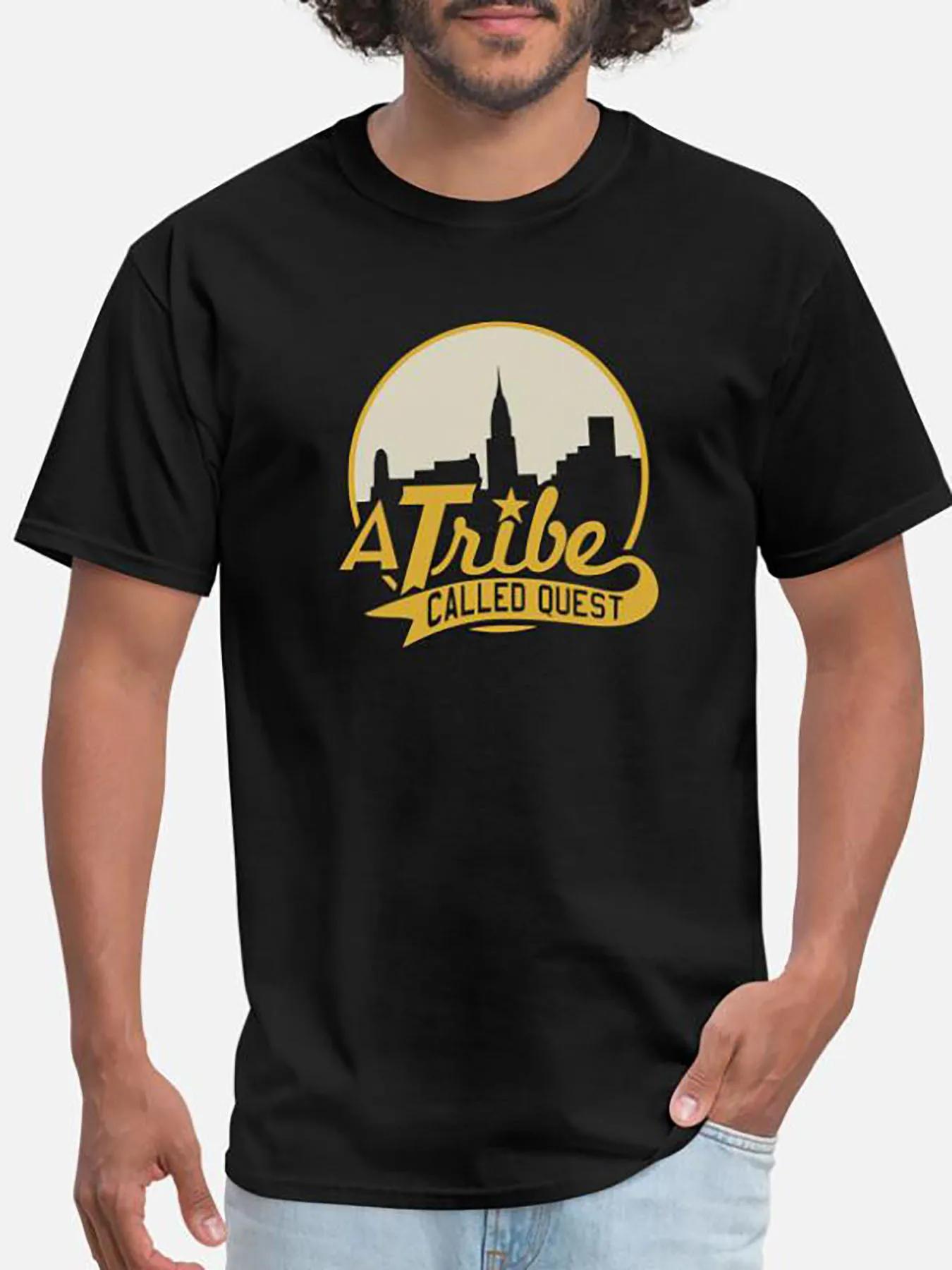 

a_tribe_called_quest_gold - funny Men s Short Sleeve Graphic T shirt - black L