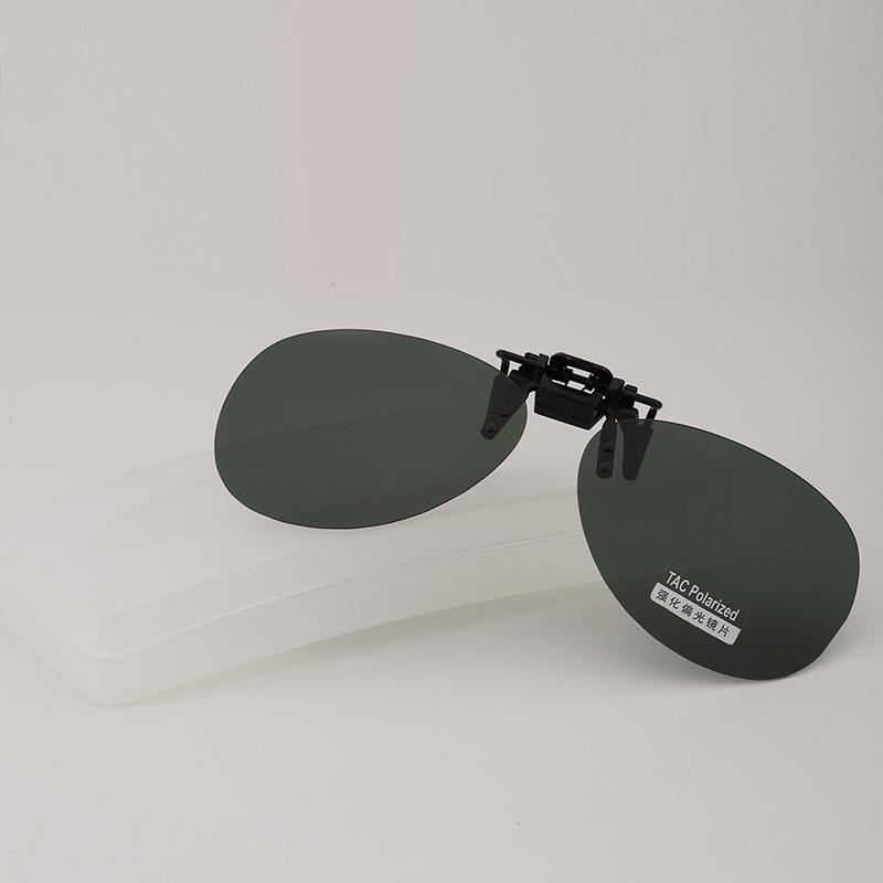 JYL TS Removable Clip On Sunglasses Polarized UV Protection For Driving 1225Sun0021