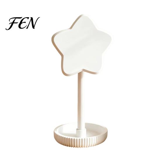 Star Shaped Headphone Stand Cute with Storage Tray, 3D Printed PLA Headset Hanger & Desk Holder With USB Organizer, Macaron Color Gaming Office Decor,