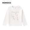 MOMOCO Girls' Long-Sleeve Cotton T-Shirt