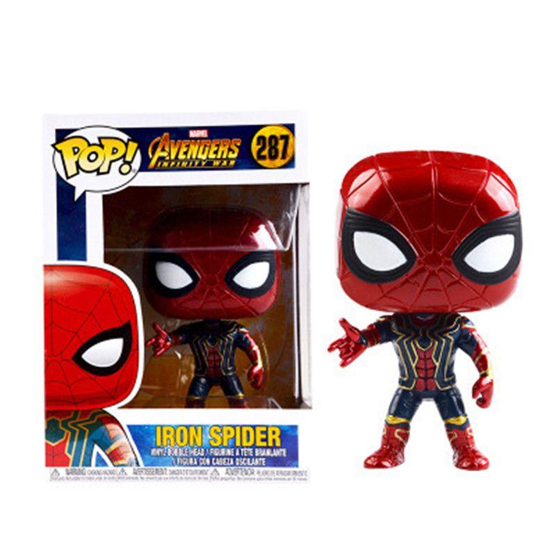 Marvel Avengers Pop Collectible Figure Featuring Iron Man Spider-man And Captain America