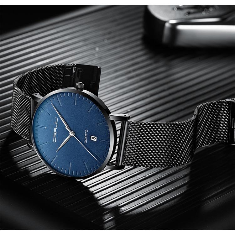 CRRJU New 2269 Men's Watch Casual Personality Watch Fashion Popular Men's Watch Student Watch