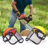 Garden Grass Trimmer Safety Helmet With Full Face Mesh Mask For Logging Brush Cutter Forestry Protection