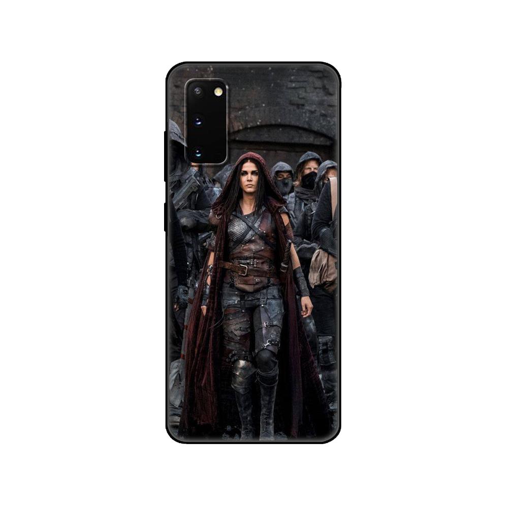 

Черный чехол из ТПУ для Samsung Galaxy S20 /S20 PLUS/S20 ultra/S20+ /S20FE задняя крышка Heda Lexa The 100 TV Samsung S20 FE