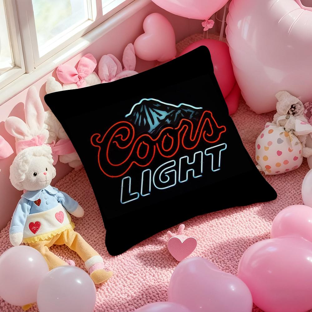 C-Coors Classic Cushion Cover Pattern Printed Pillowcase for Living Room Sofa Cushion Cover & Bedroom Decor