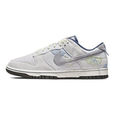 Dunk Low On The Bright Side - Photon Dust Kadın Spor Ayakkabı Beyaz Kurt Grisi Yel DQ5076-001