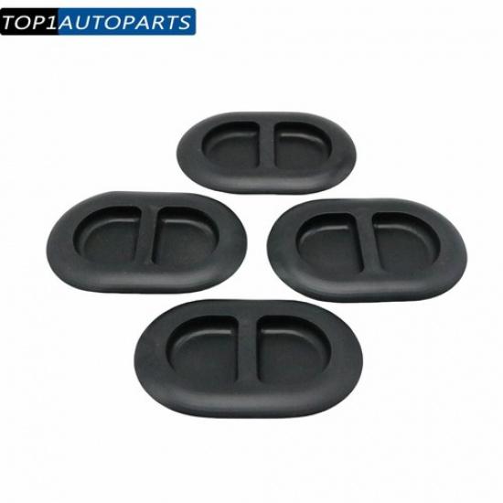 4 Pcs Floor Pan Drain Plugs Rubber Plugs For Jeep Wrangler 14-23 Gladiator 20-23