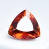 High Quality 14.60 Ct Natural Rare Trillion Cut Orange Sapphire GEMS