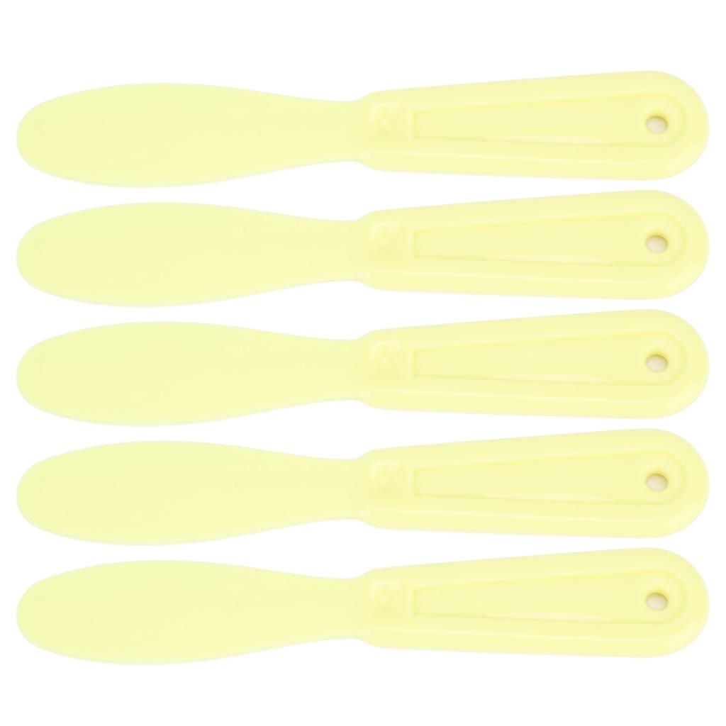 5Pcs Plaster Spatula Ergonomic or Saving Wear Resistant Mixing Stirring Spatula for Sculpting Wax