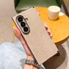 For Samsung Galaxy Z Fold 7 Case Luxury PU Leather Skin Middle Hinge Protective Back Cover Case For Samsung Z Fold 7 Shell