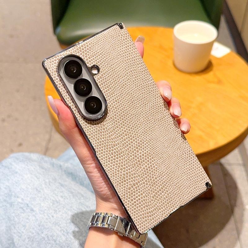 For Samsung Galaxy Z Fold 7 Case Luxury PU Leather Skin Middle Hinge Protective Back Cover Case For Samsung Z Fold 7 Shell