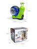 Children's Electric Snail Toy with Projection, Sound, Light, and Automatic Obstacle Avoidance