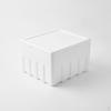 Caja Cooler Grande de Espuma para Carne, Verduras, Mariscos Aislada y Espesada 3035 jin Plana (1.5 3