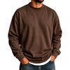 Men's Color Stand Collar Sweatshirt Long Sleeve Casual Pullover